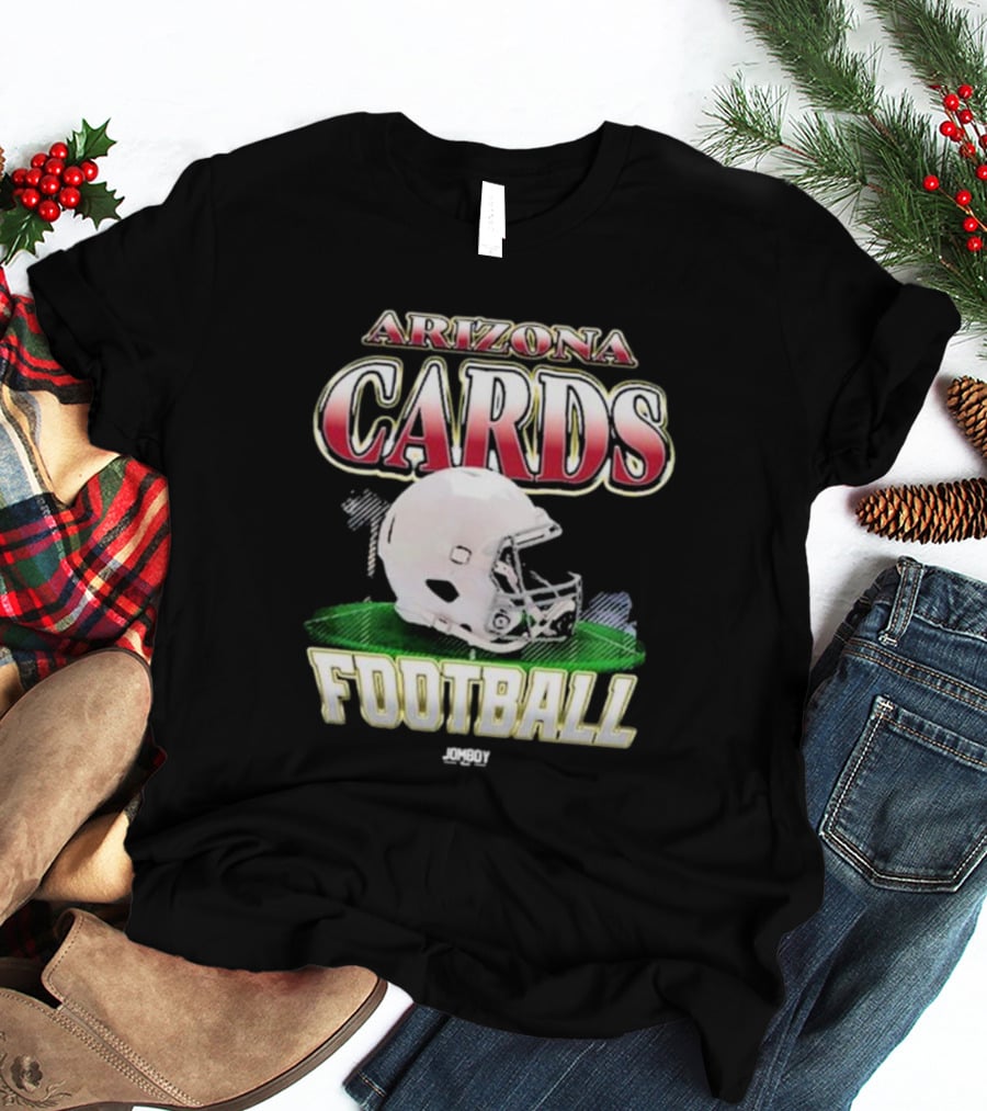 Arizona Cards Football Helmet Jomboy T-Shirt