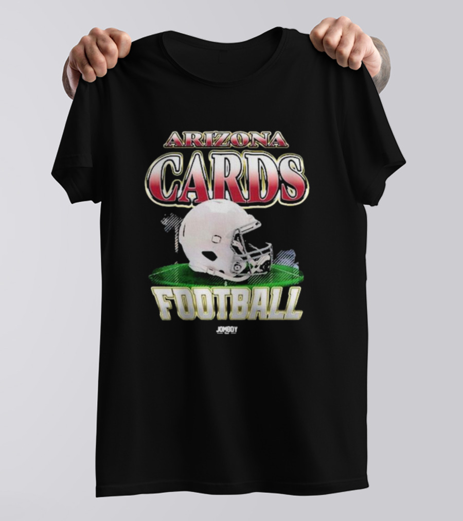 Arizona Cards Football Helmet Jomboy T-Shirt