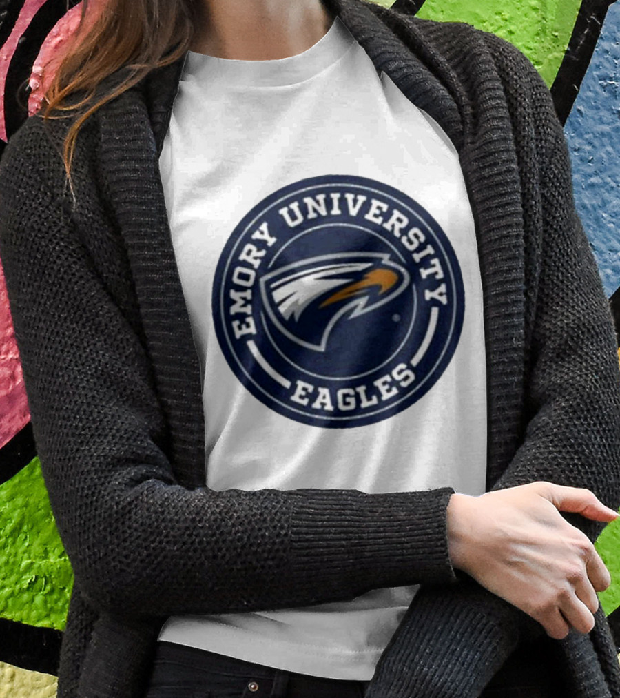 Emory University Eagles Circle Emblem T-Shirt