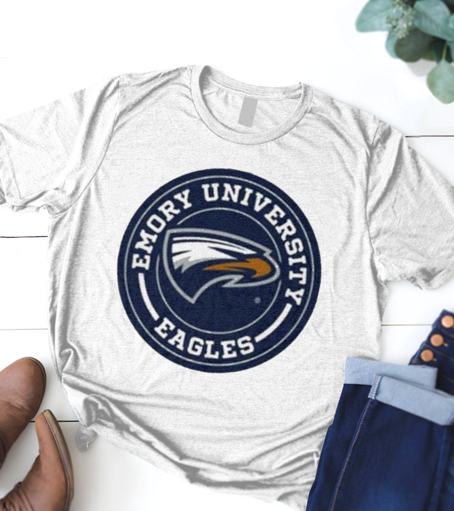 Emory University Eagles Circle Emblem T-Shirt