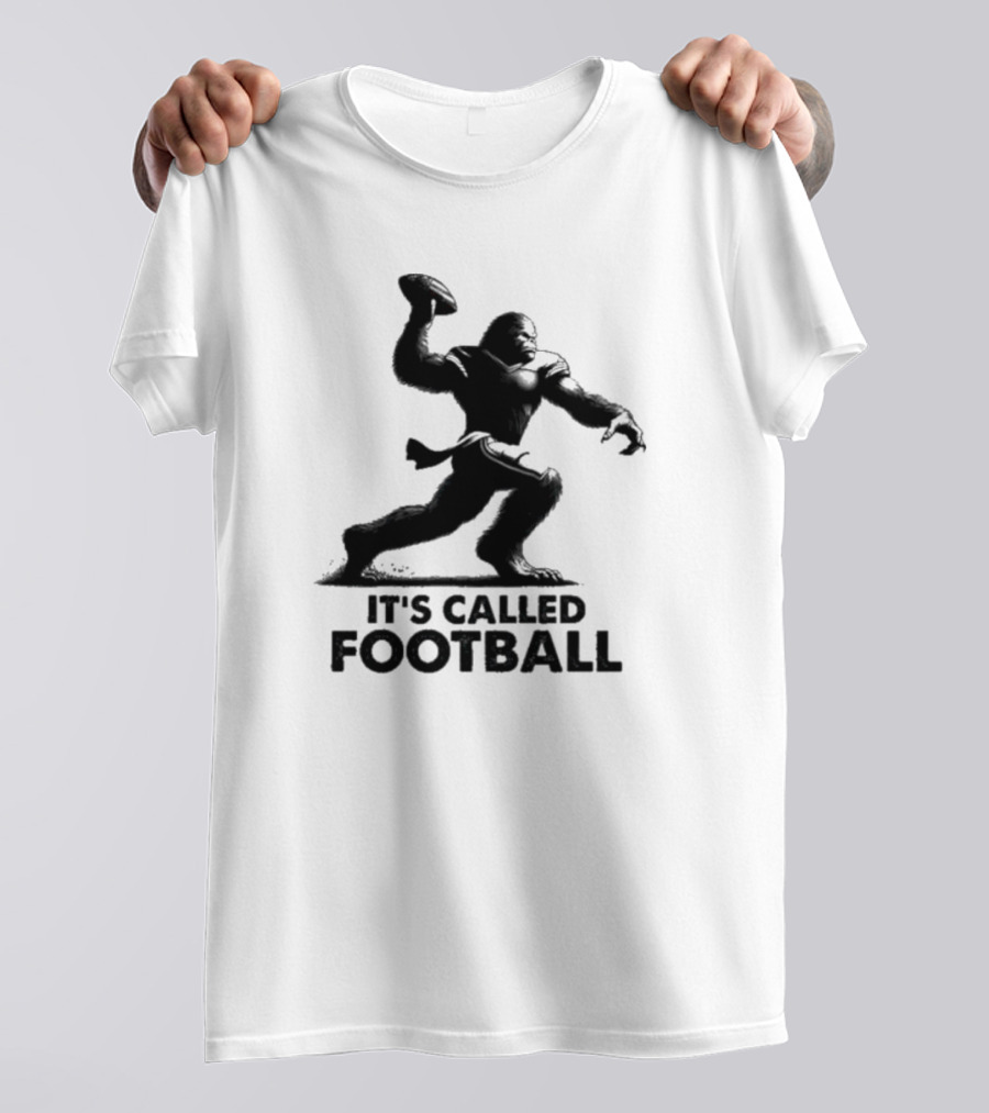 Gorilla Playing Football It's Called Football American T-Shirt