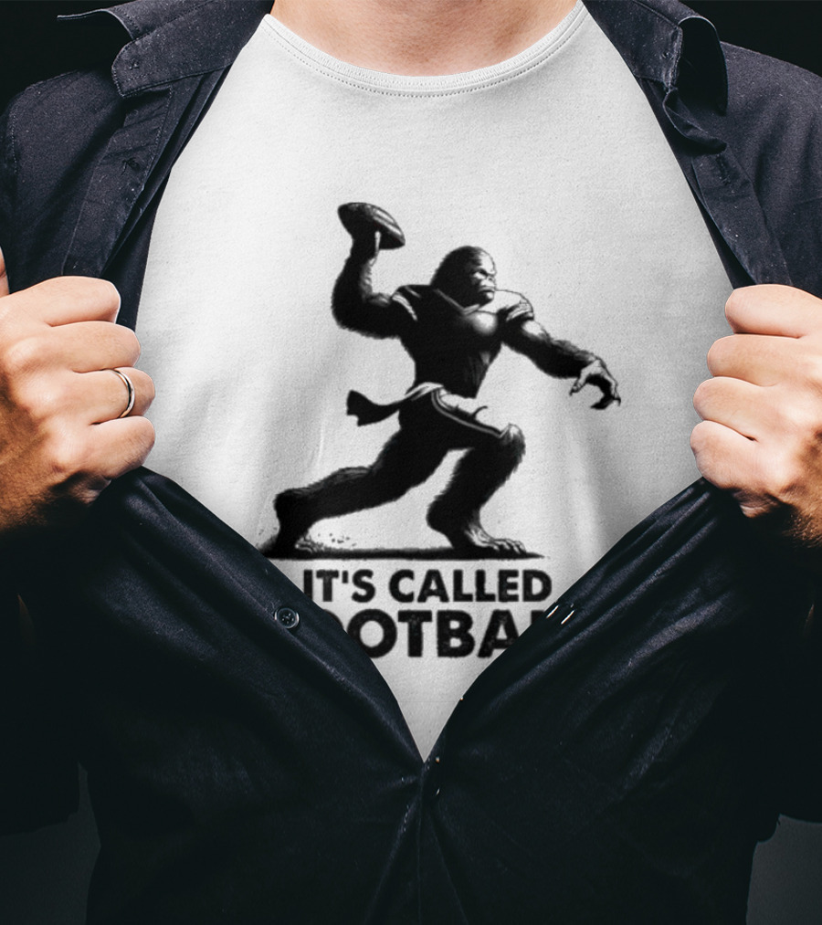 Gorilla Playing Football It's Called Football American T-Shirt