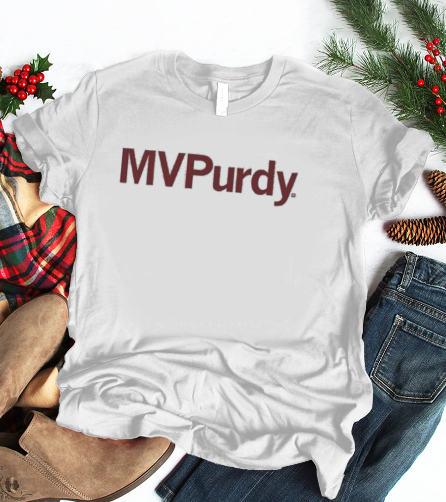 MVPPurdy Football Reference NFL Sports T-Shirt