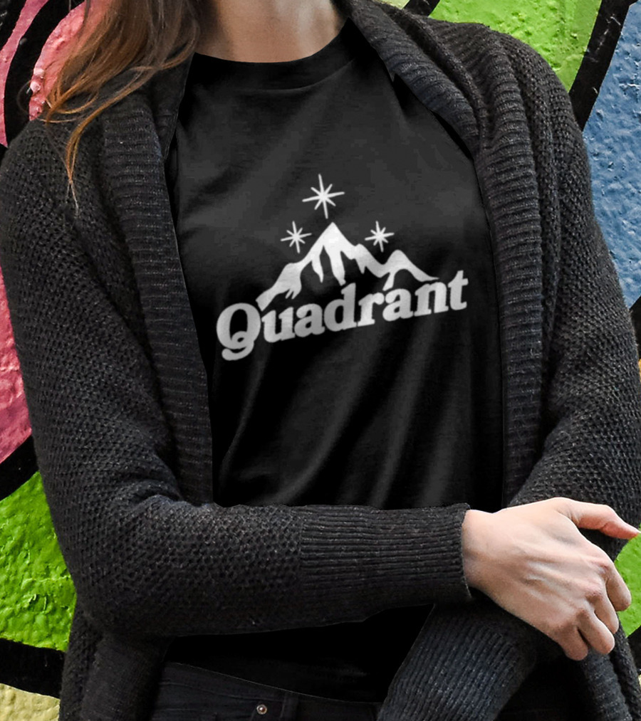 Quadrant Mountain Stars Exploration T-Shirt