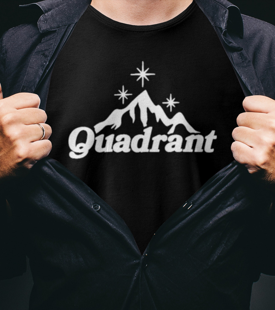 Quadrant Mountain Stars Exploration T-Shirt