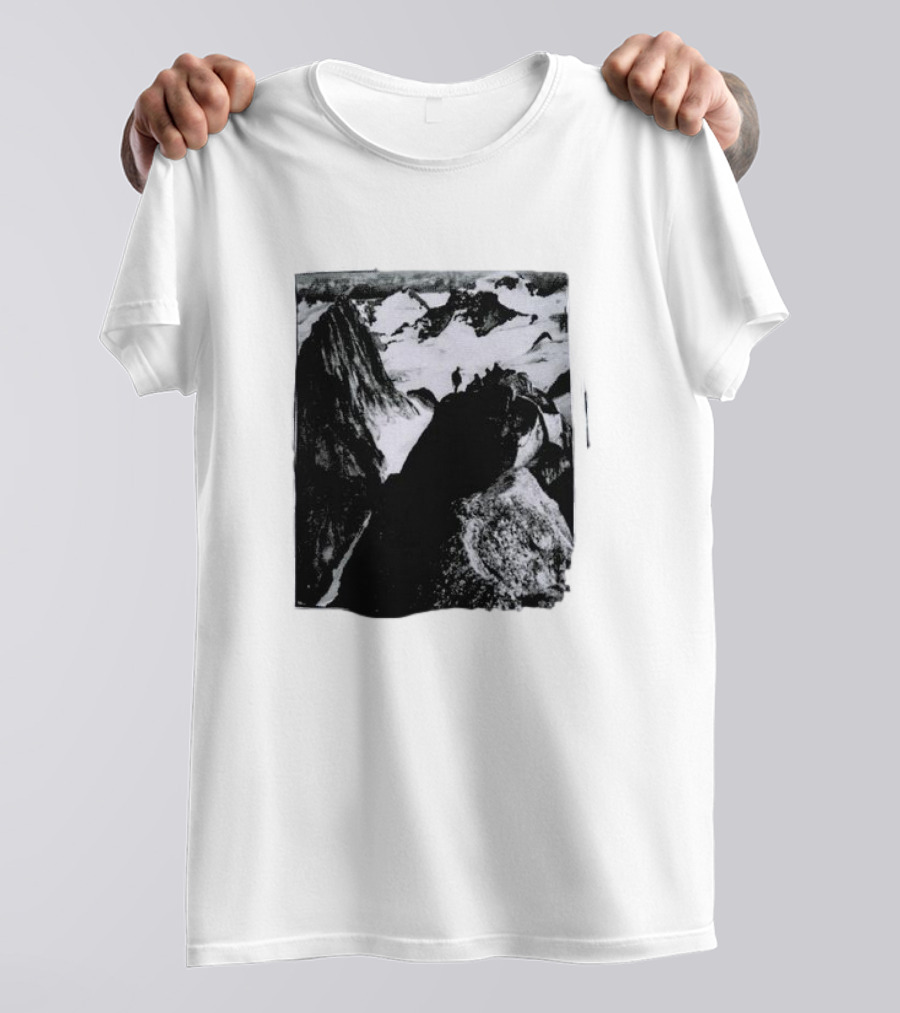 Pinnacle Mountain Monochrome Alpine Adventure T-Shirt