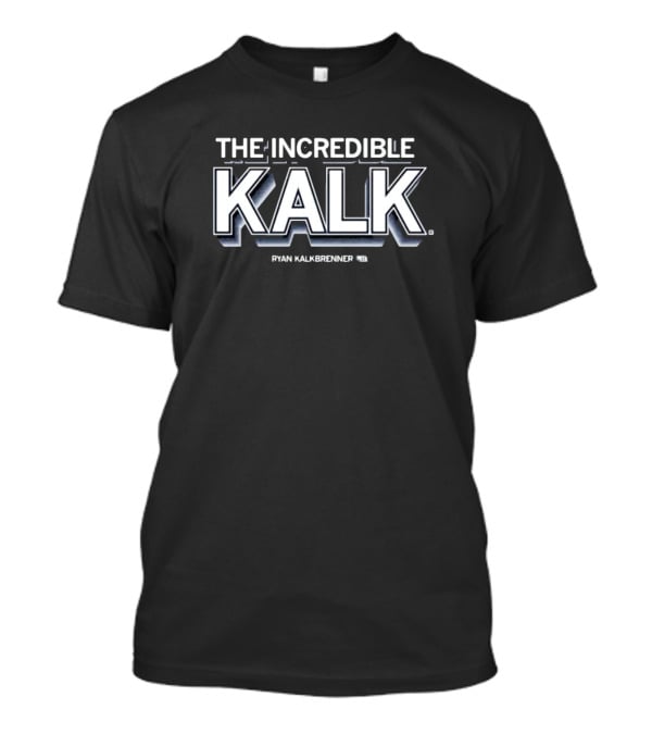 The Incredible Kalk Ryan Kalkbrenner Superhero T-Shirt