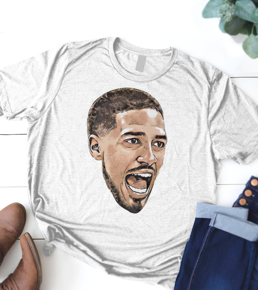 Tyrese Haliburton Indiana Basketball Scream Face T-Shirt