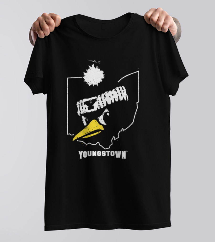 Youngstown Penguins Ohio State Outline Winter Hat T-Shirt