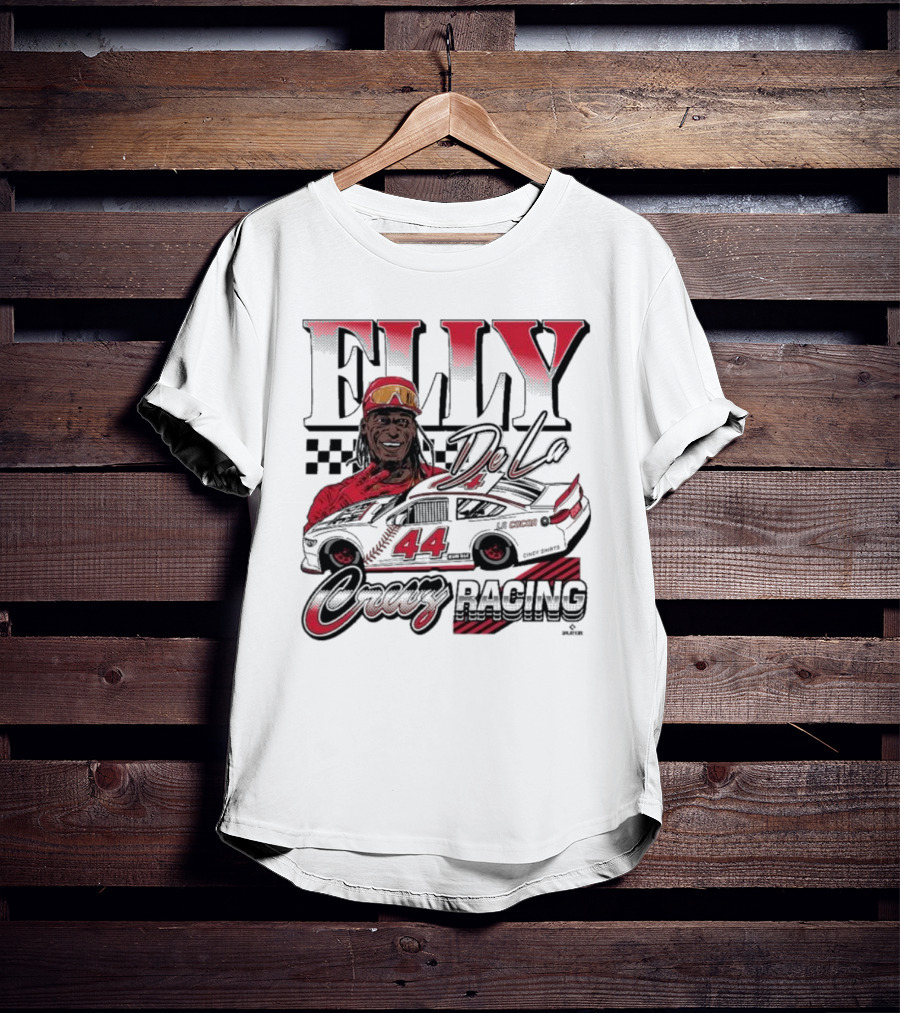 Elly De La Cruz Racing Car 44 Racing T-Shirt