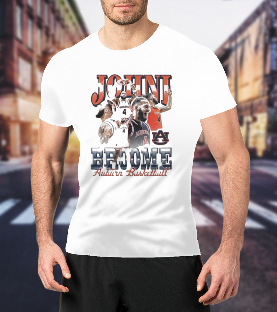 Johni Broome Auburn Basketball Auburn Tigers T-Shirt
