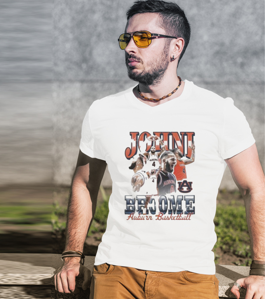 Johni Broome Auburn Basketball Auburn Tigers T-Shirt
