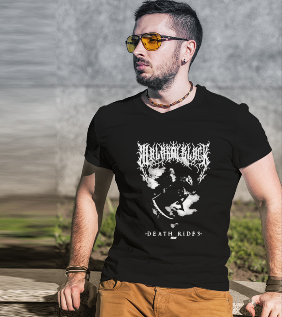 Malakai Black Death Rides AEW T-Shirt