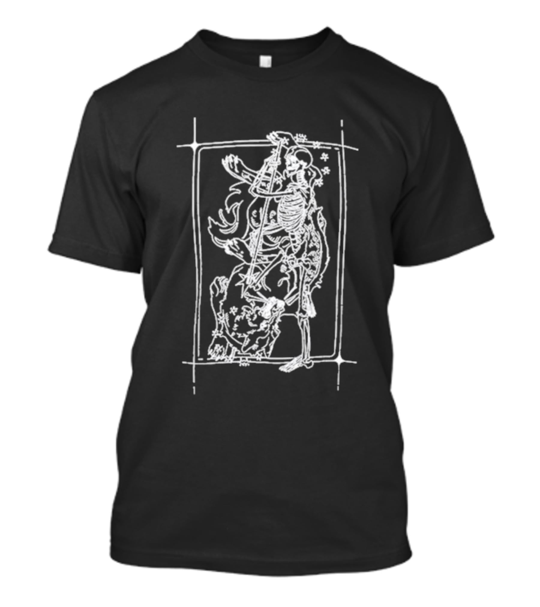 Critical Role Oracle Of The Moon Tarot Skeleton And Creature T-Shirt