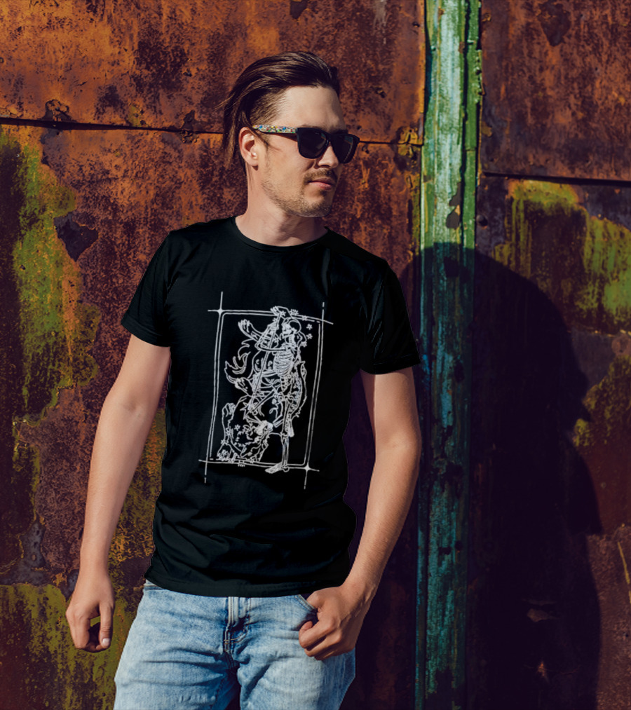 Critical Role Oracle Of The Moon Tarot Skeleton And Creature T-Shirt