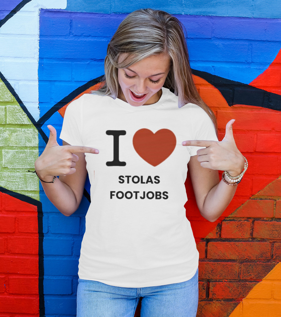 I Love Stolas Footjobs T-Shirt