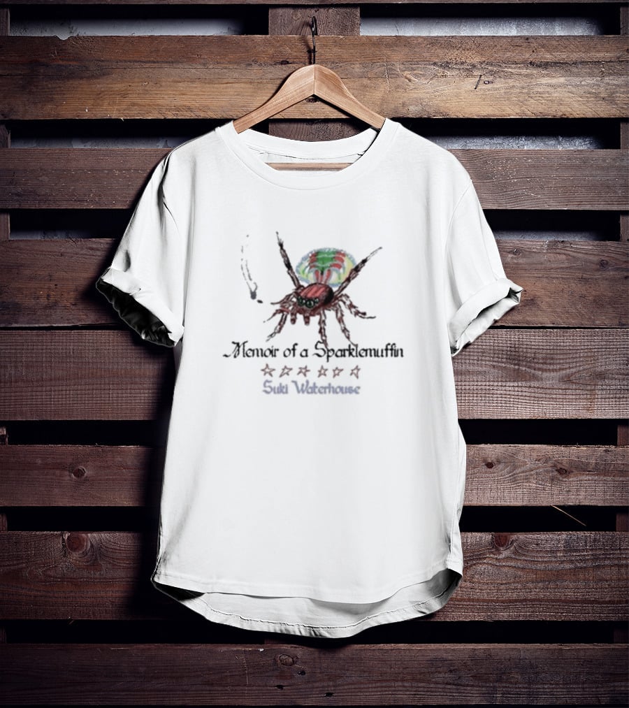 Memoir Of A Sparklemuffin Suki Waterhouse Rainbow Spider T-Shirt