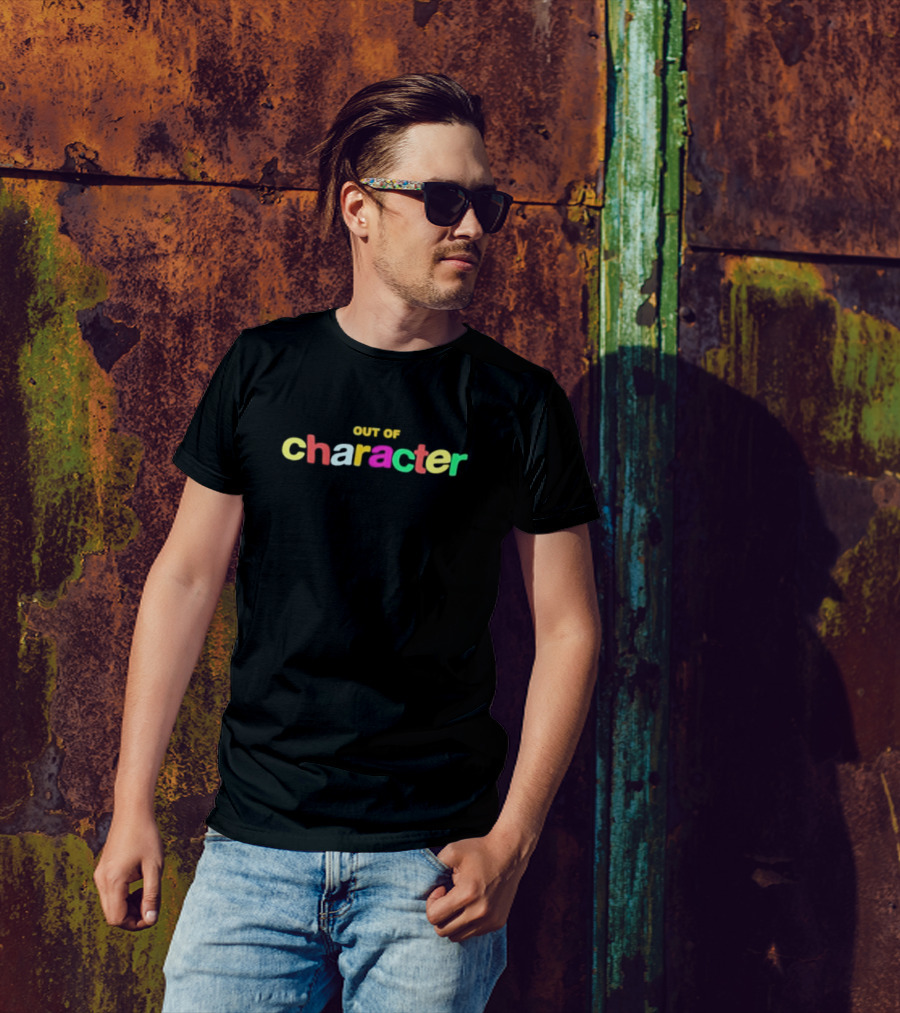 Out Of Character Slushy Noobz Silly Rainbow T-Shirt