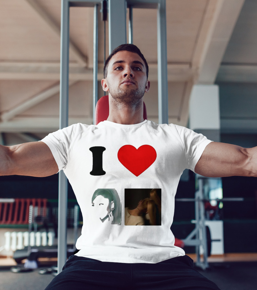 I Love Ariana Grande Cameron Fan Art Duo T-Shirt