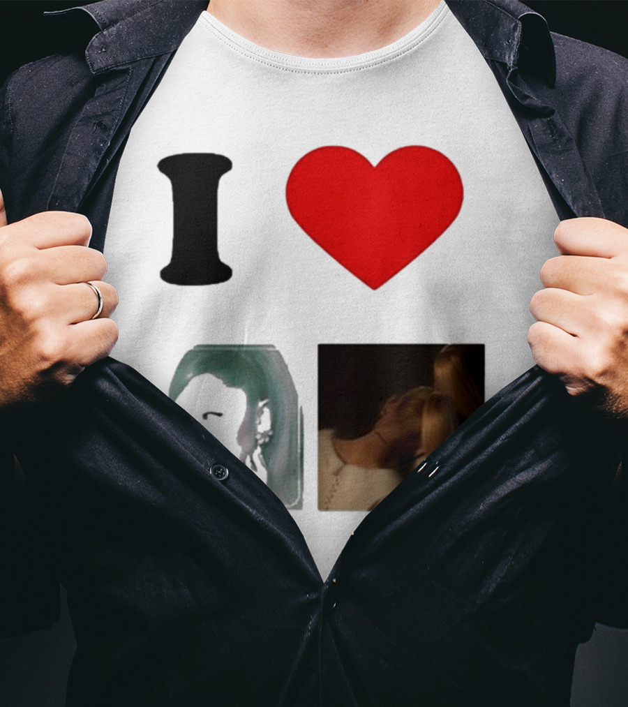 I Love Ariana Grande Cameron Fan Art Duo T-Shirt