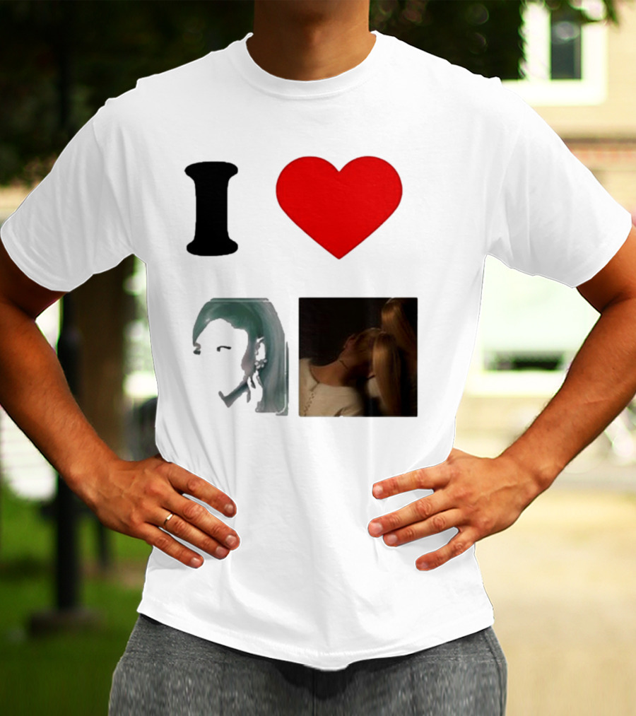 I Love Ariana Grande Cameron Fan Art Duo T-Shirt