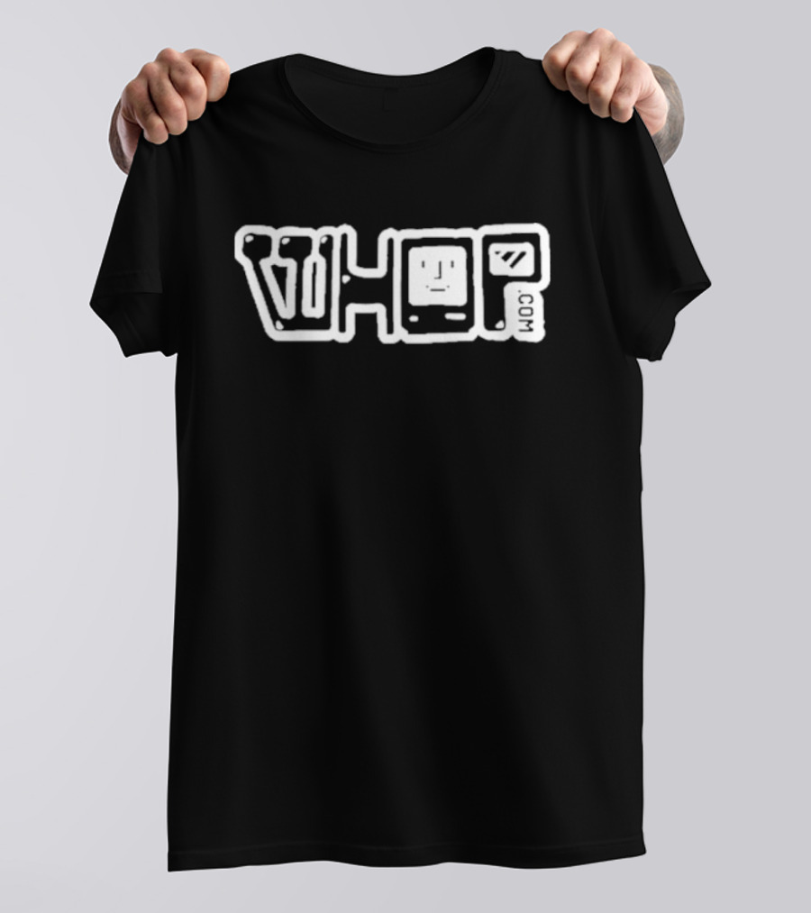 Cameron Whop Iconic Black And White Logo Design With WHOP.com T-Shirt