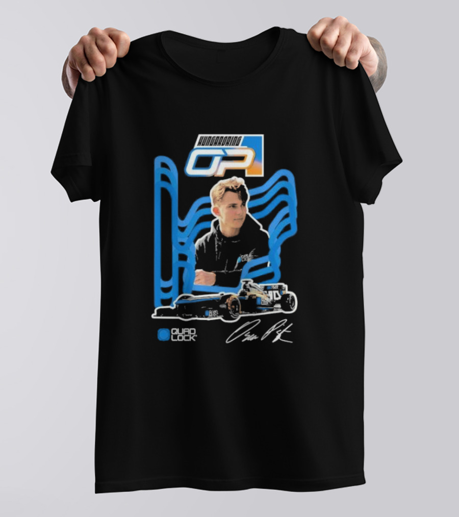 Hungaroring OP1 Quad Lock Astri Signature Celebrate Podium Finish T-Shirt
