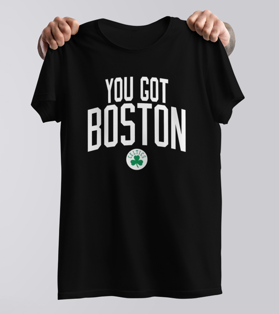 You Got Boston Celtics Logo Green Clover T-Shirt