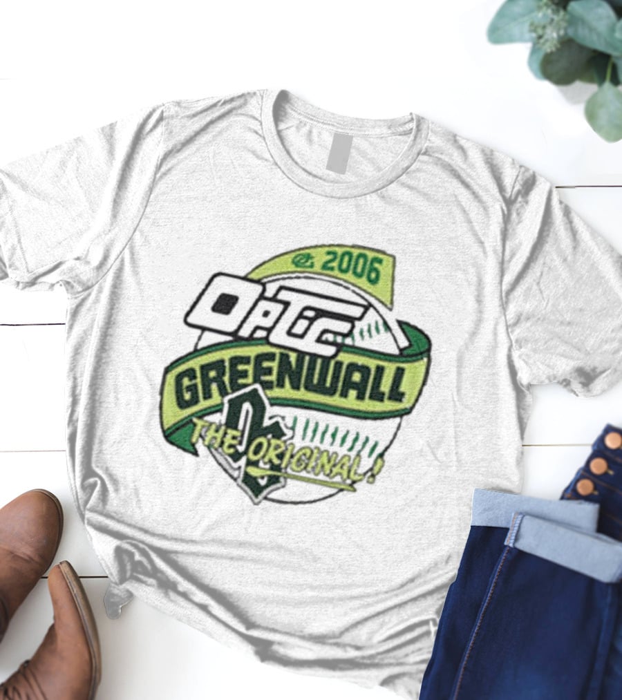 OpTic Greenwall 2006 The Original Triple Play Baseball T-Shirt