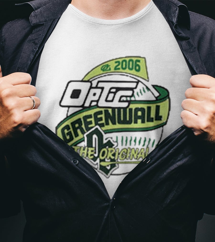 OpTic Greenwall 2006 The Original Triple Play Baseball T-Shirt
