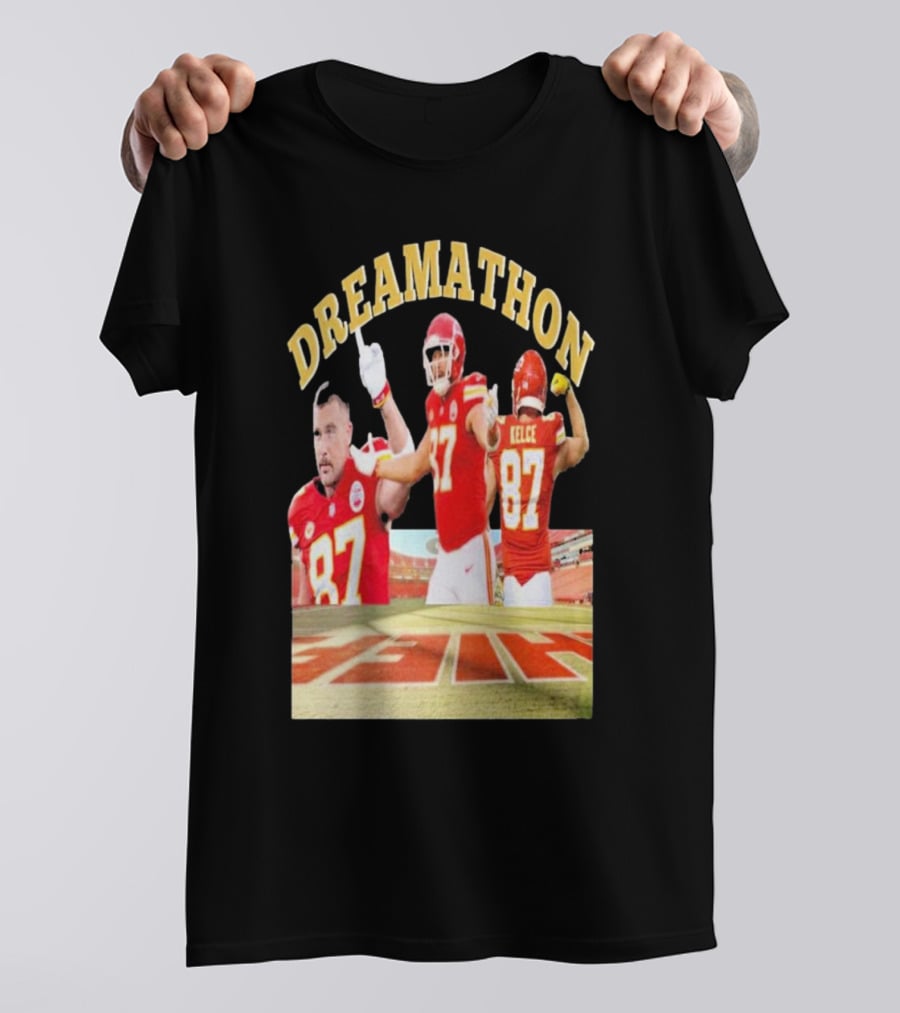Dreamathon Travis Kelce #87 Kansas City Chiefs NFL T-Shirt