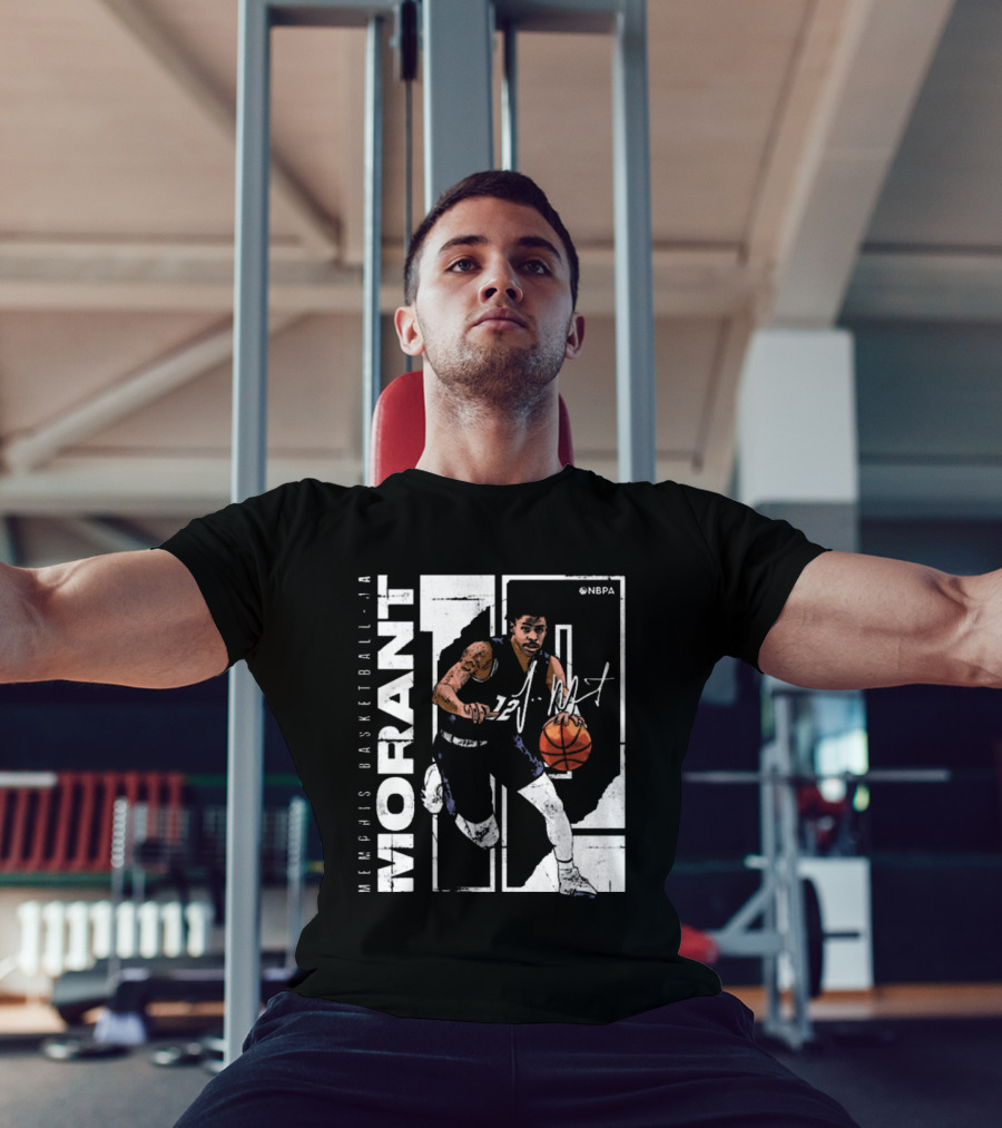 Ja Morant Memphis Basketball NBPA Signature Morant 12 T-Shirt
