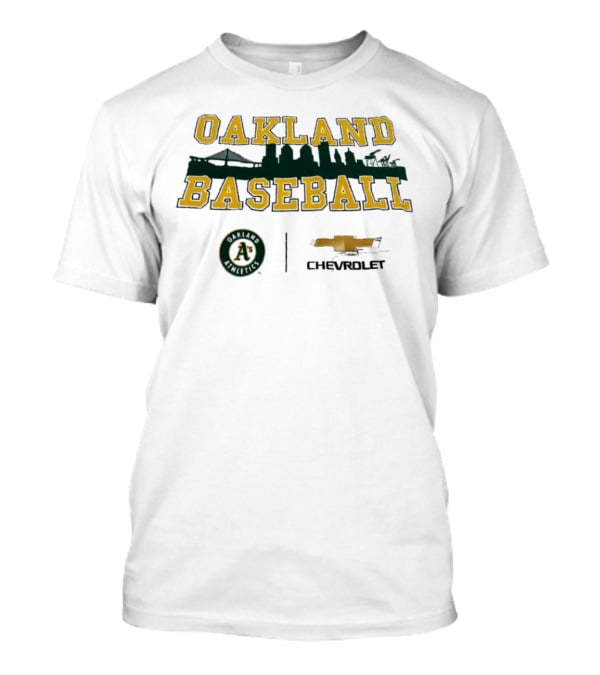 Oakland Baseball A's Chevrolet T-Shirt