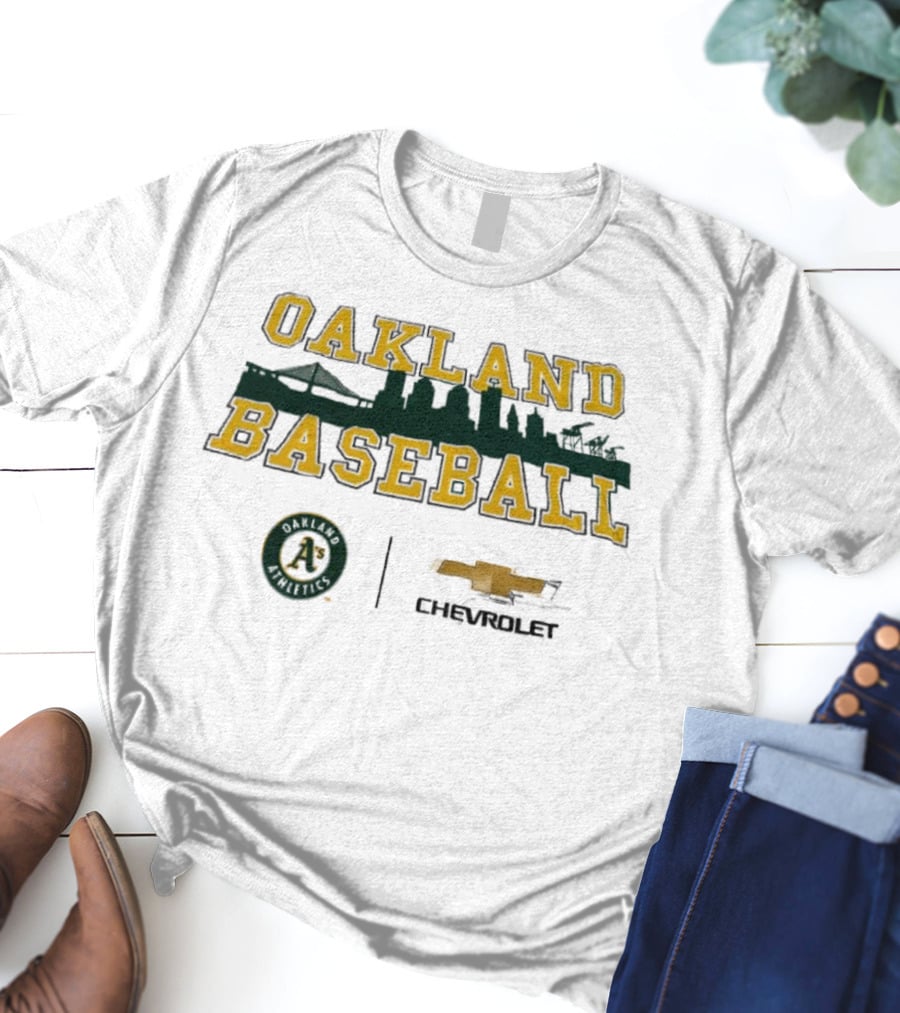 Oakland Baseball A's Chevrolet T-Shirt