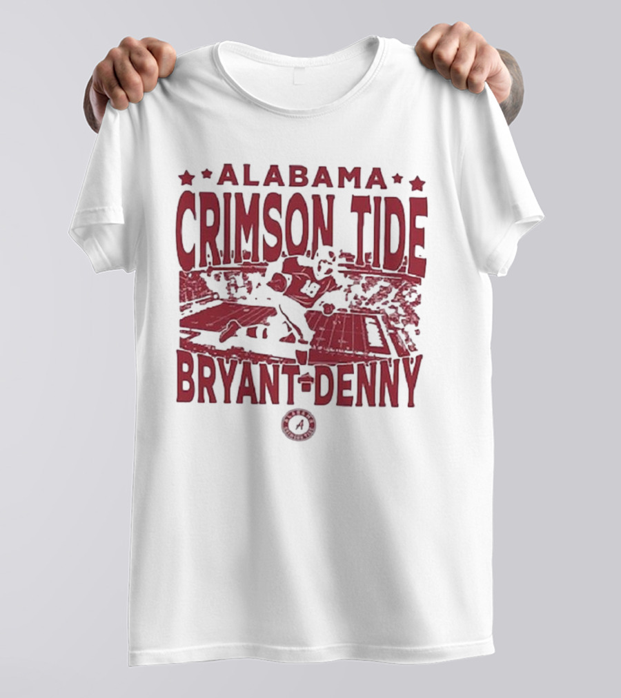 Alabama Crimson Tide Bryant Denny Stadium Vintage Football Gameday T-Shirt