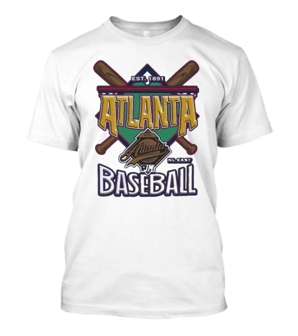 Atlanta Baseball EST 1891 NL East ATL T-Shirt