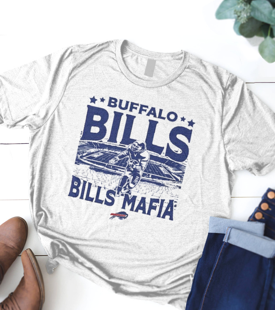 Buffalo Bills Bills Mafia Vintage Stadium Football Gameday T-Shirt
