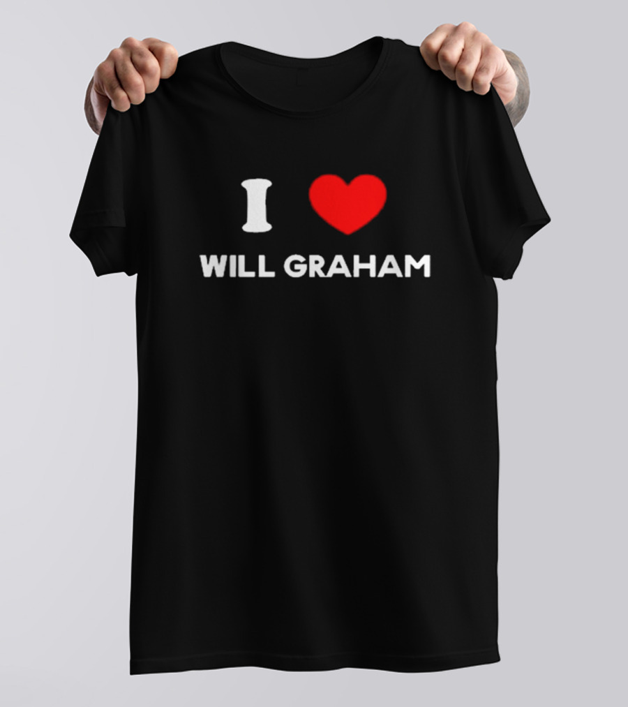 I Love Will Graham Heart Icon Fandom T-Shirt