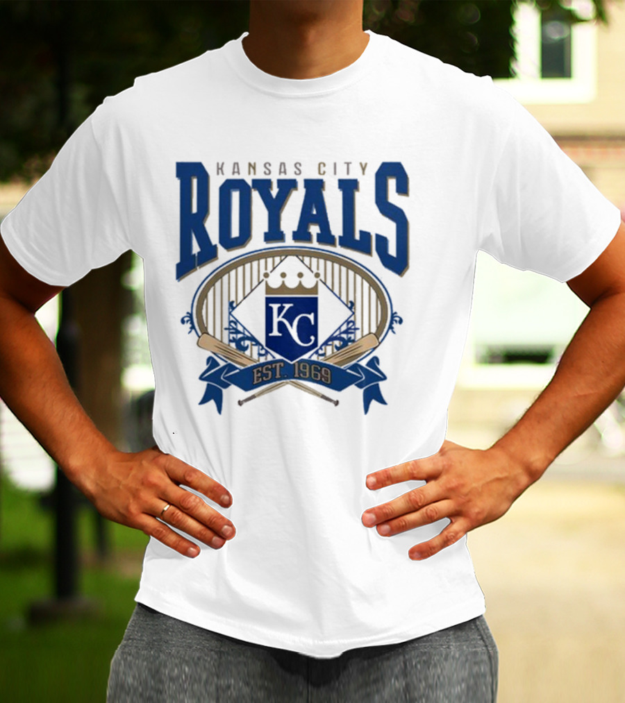 Kansas City Royals Est 1969 KC Baseball T-Shirt