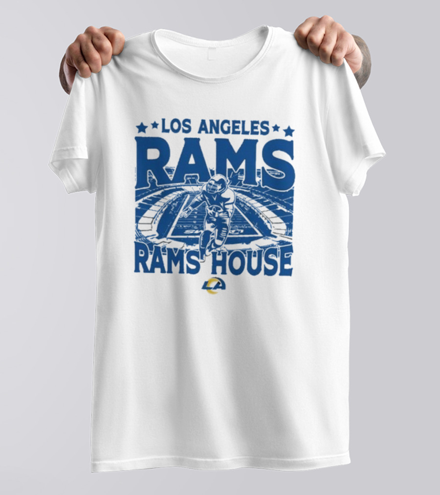 Los Angeles Rams Rams House Vintage Stadium Gameday T-Shirt