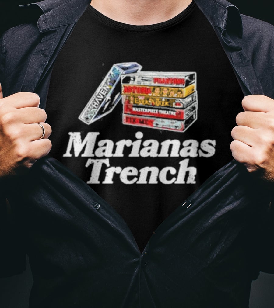 Marianas Trench Vinyl Astoria Phantoms Ever After Masterpiece Theatre Fix Me T-Shirt