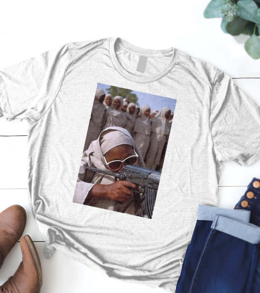 Mena Visuals Women Gun Training Sudan 1993 T-Shirt