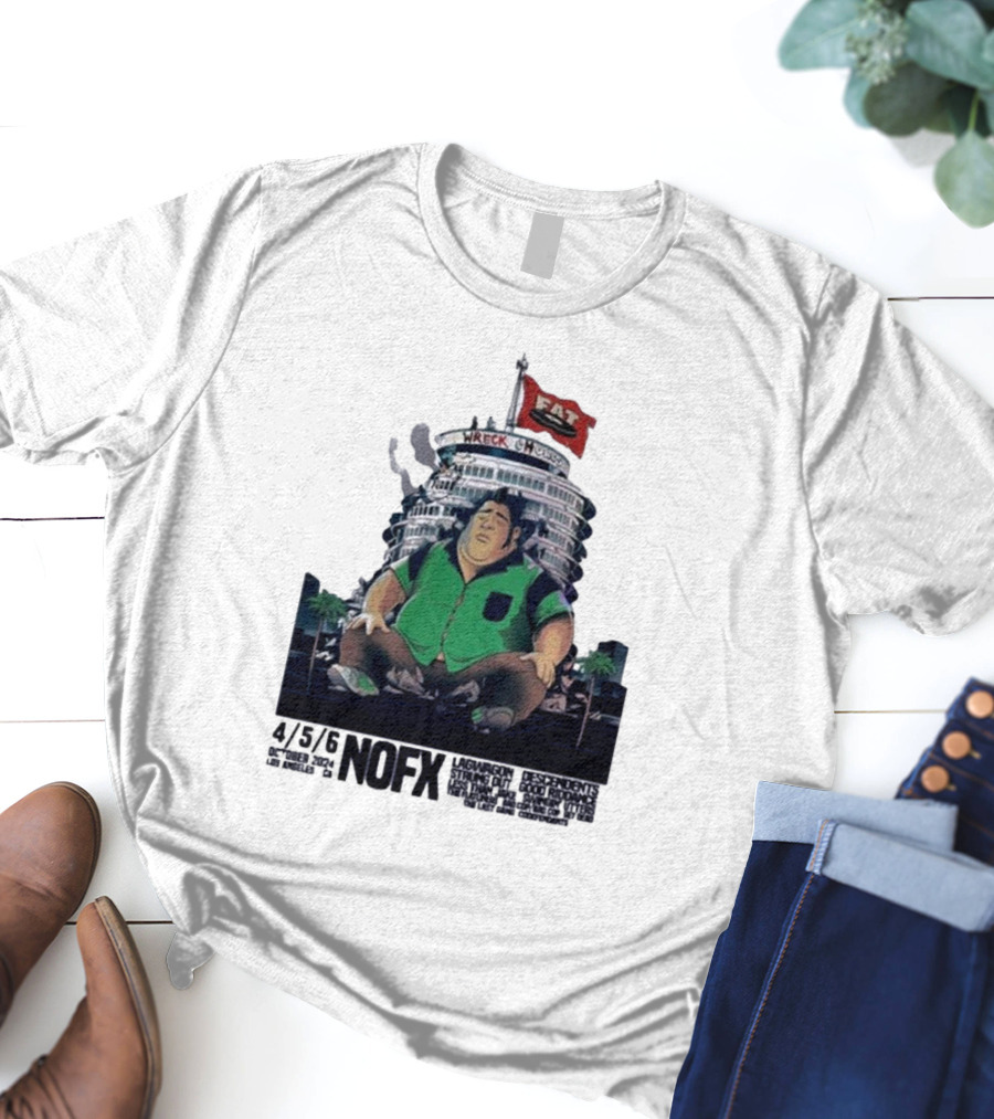 NOFX Fat Wreck Los Angeles October 4-5-6 T-Shirt