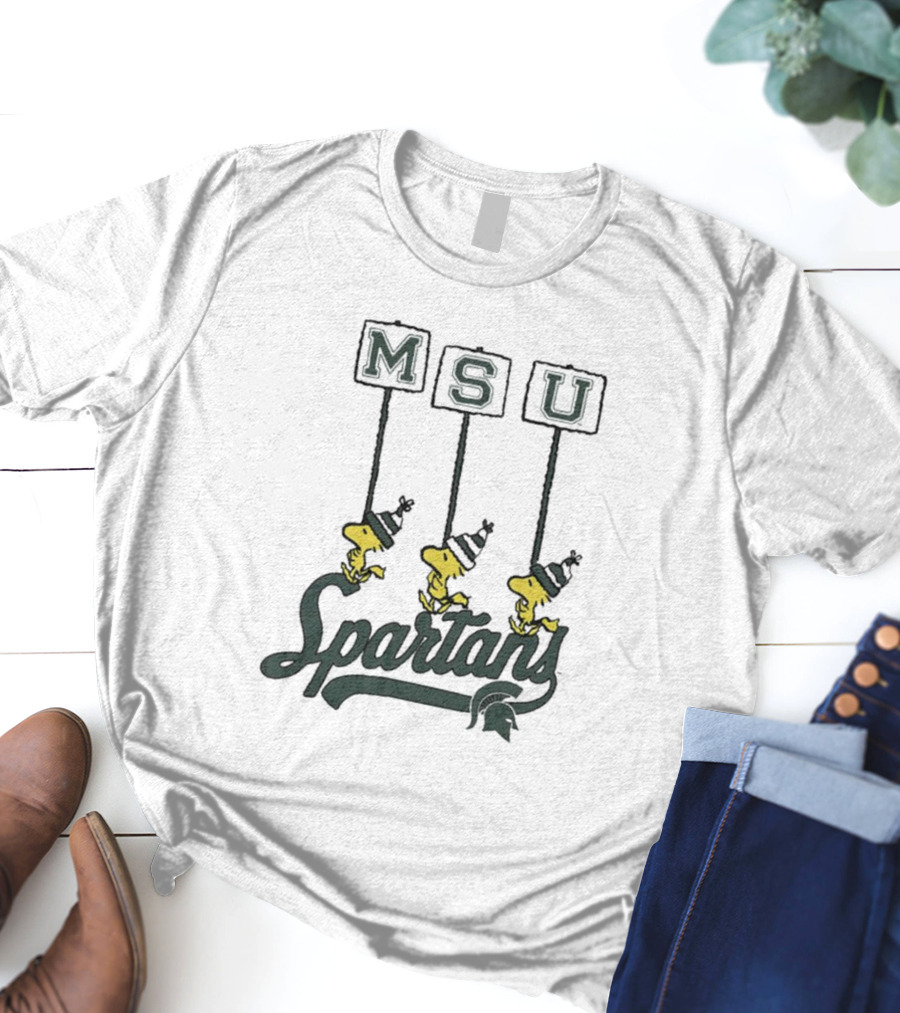 Peanuts X MSU Spartans Game Day T-Shirt