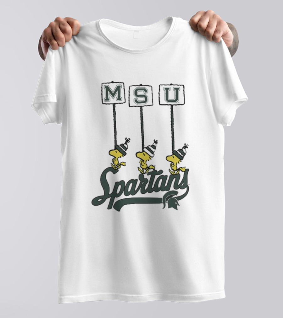 Peanuts X MSU Spartans Game Day T-Shirt