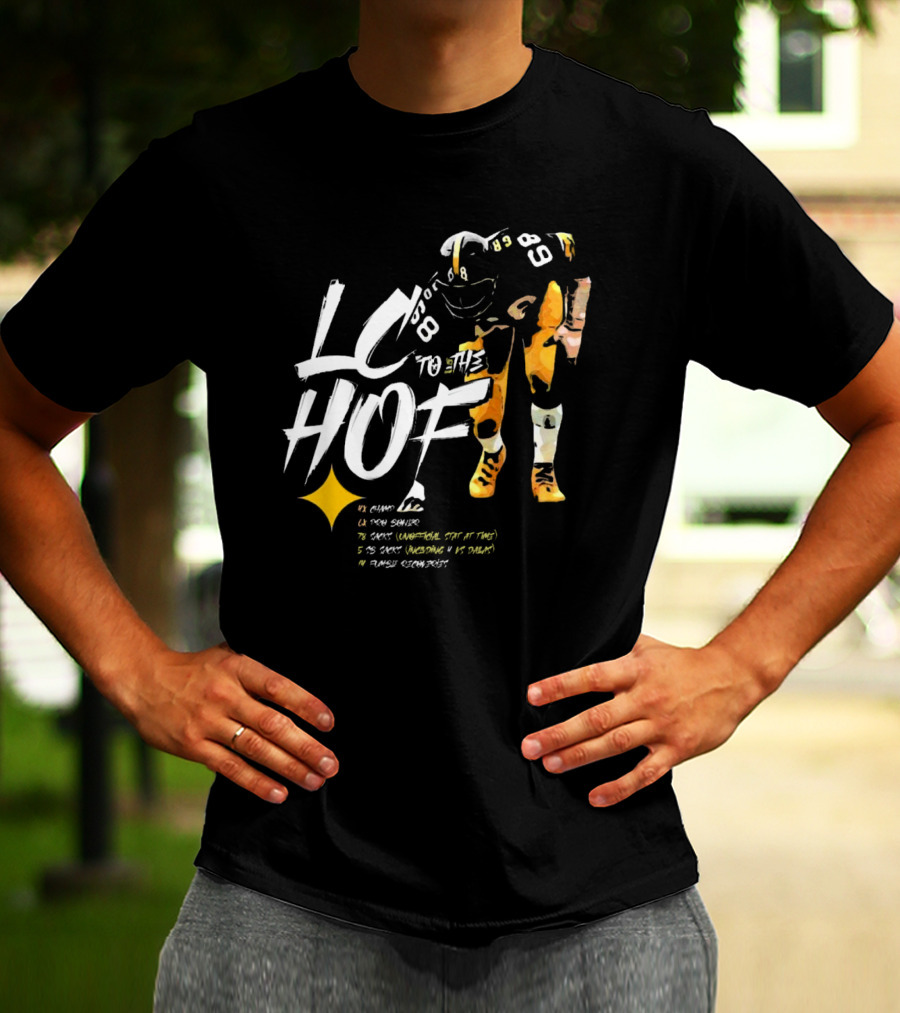Pittsburgh Steelers LC Greenwood LC To The HOF T-Shirt