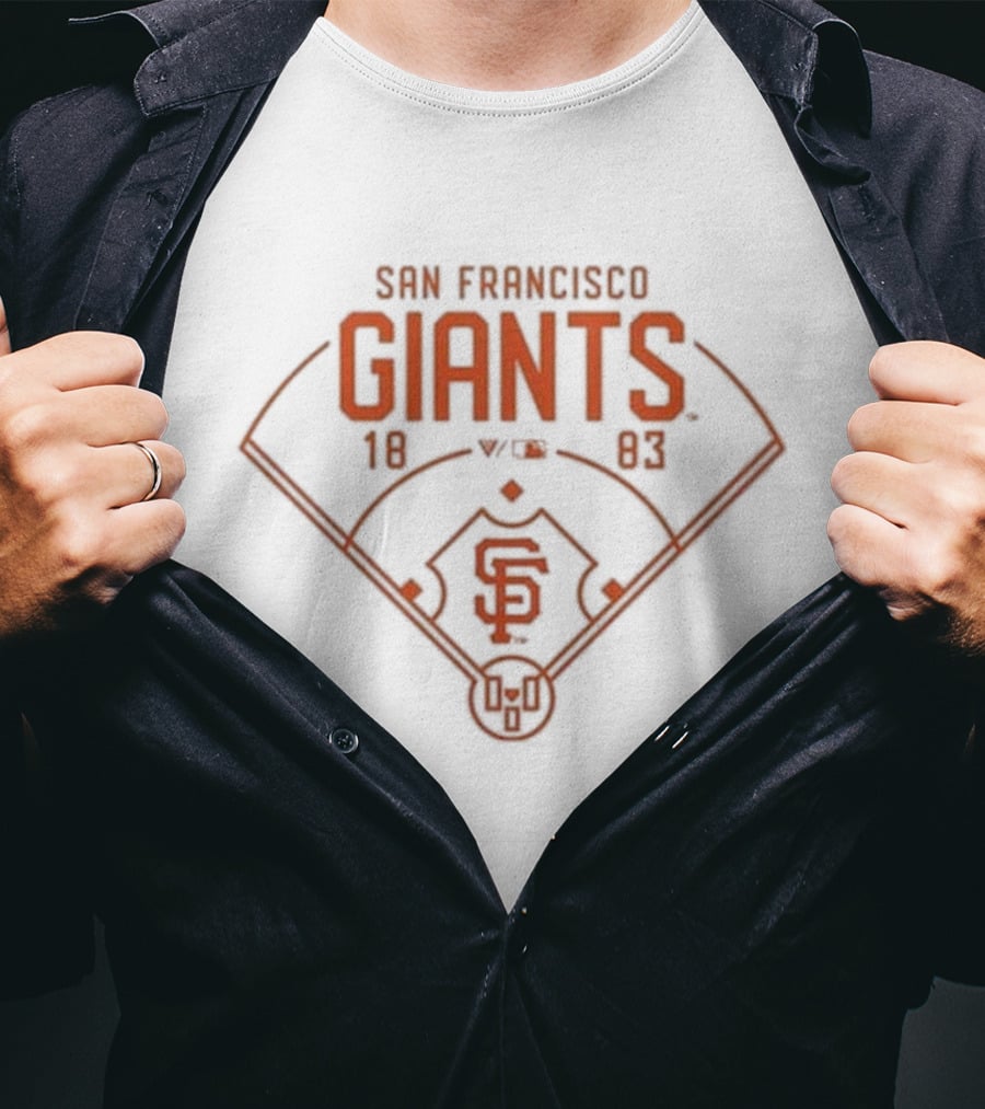 San Francisco Giants 1883 SF Baseball Diamond T-Shirt