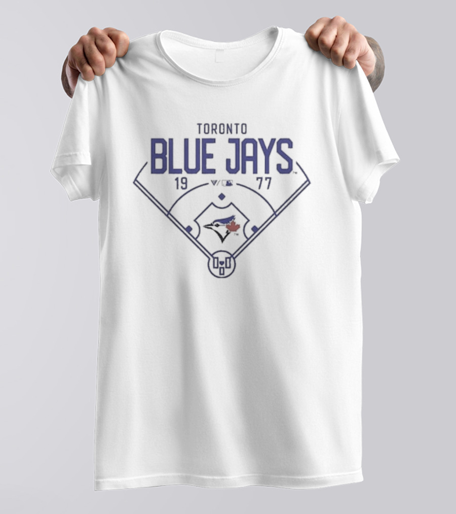 Toronto Blue Jays 1977 Baseball Diamond T-Shirt