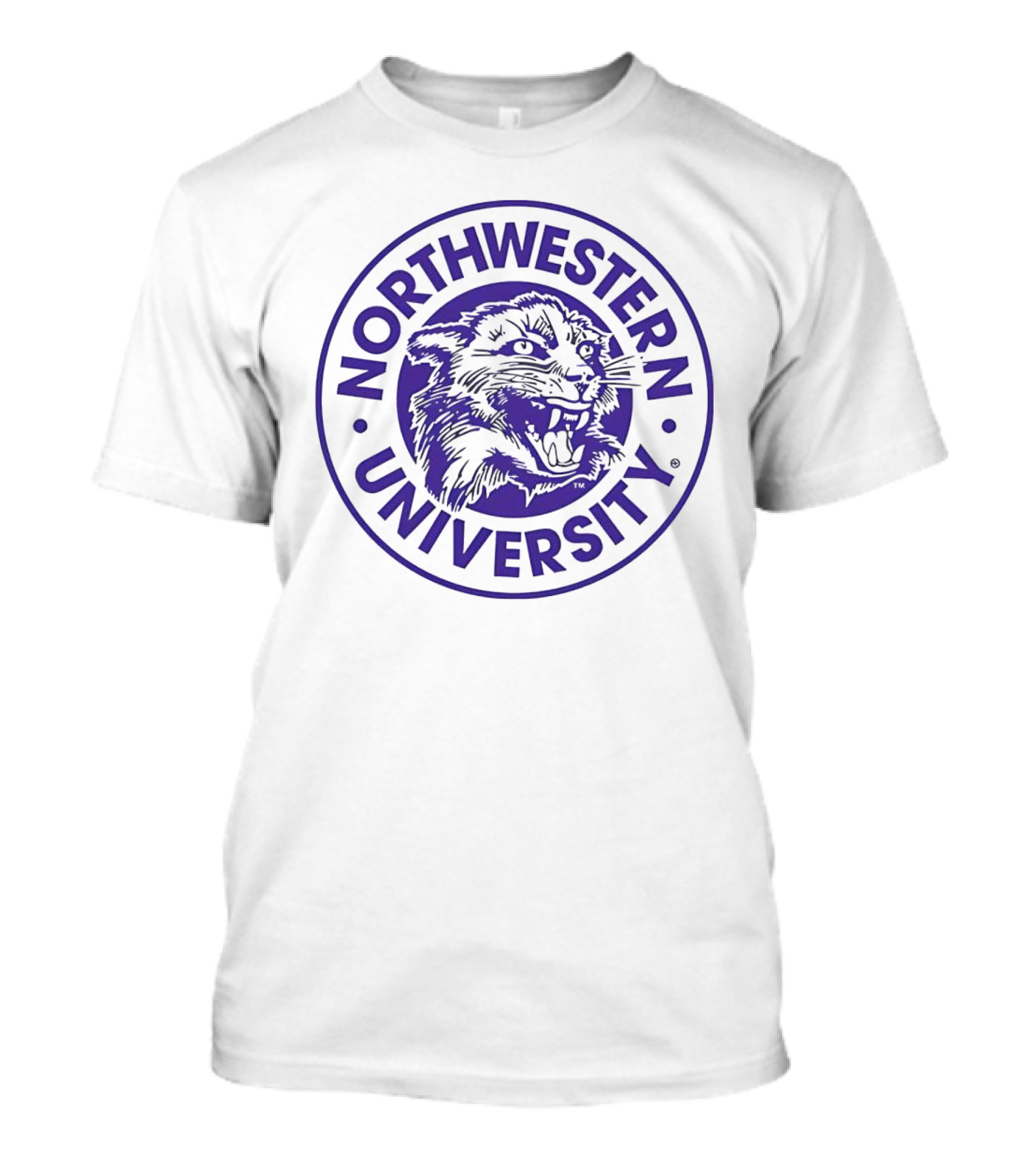 Northwestern University Vintage Wildcat Emblem T-Shirt