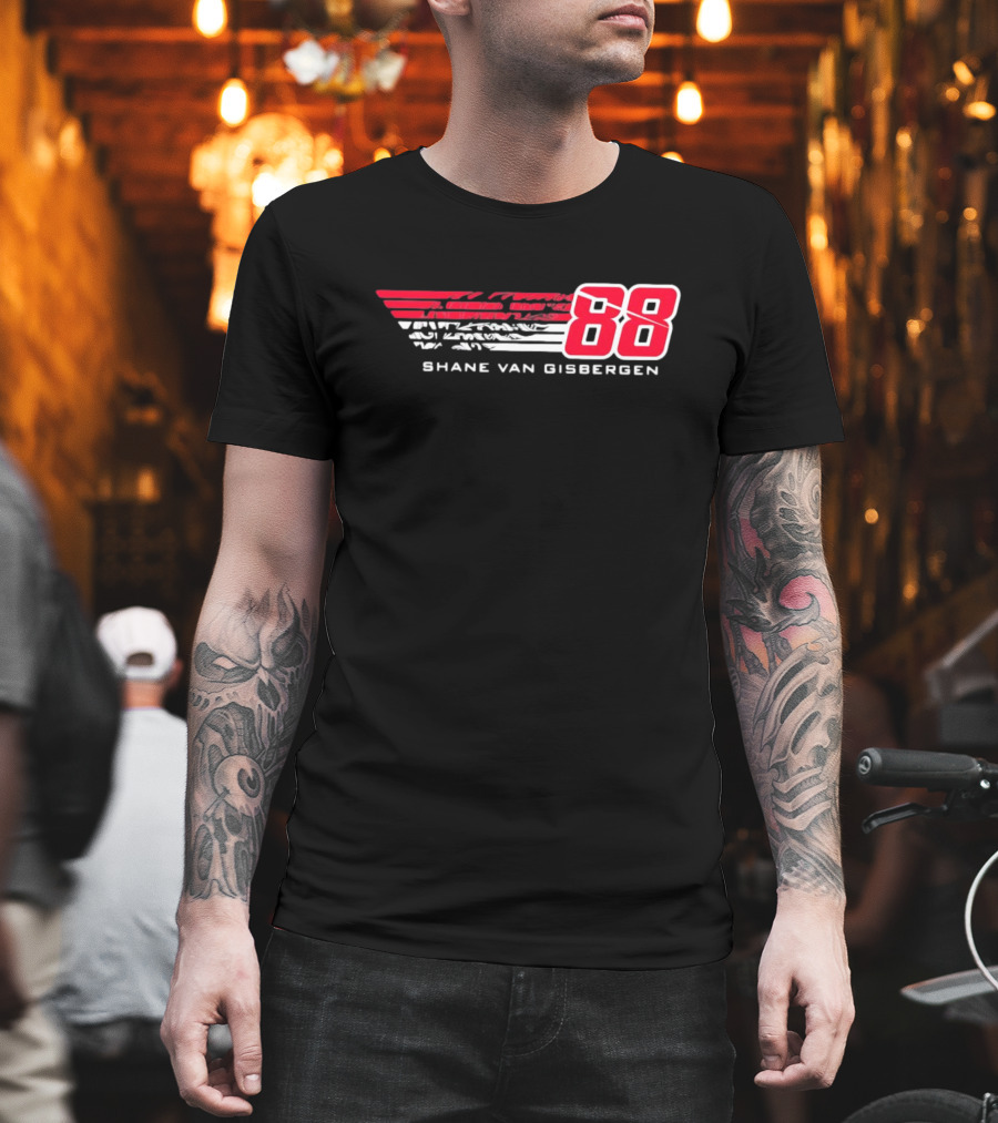 Shane Van Gisbergen 88 Trackhouse Racing Team T-Shirt